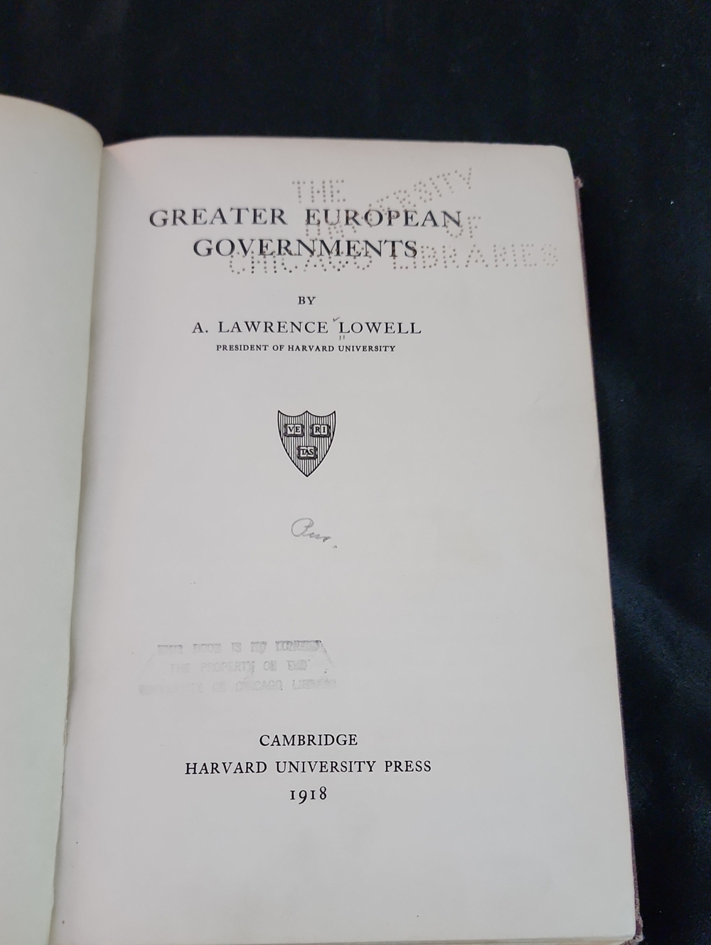 The Greater European Governments